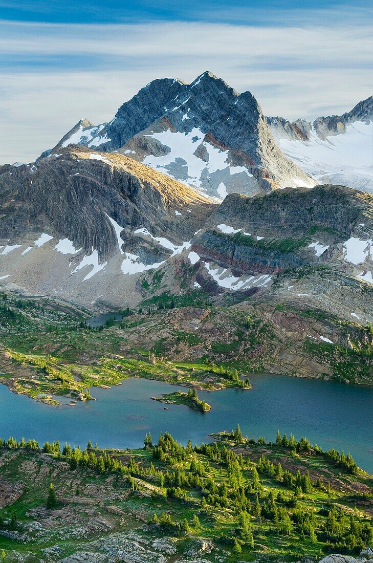 Russell Peak and Limestone Lakes Basin, Height-of-the-Rockies Provincial Park British Columbia Canada