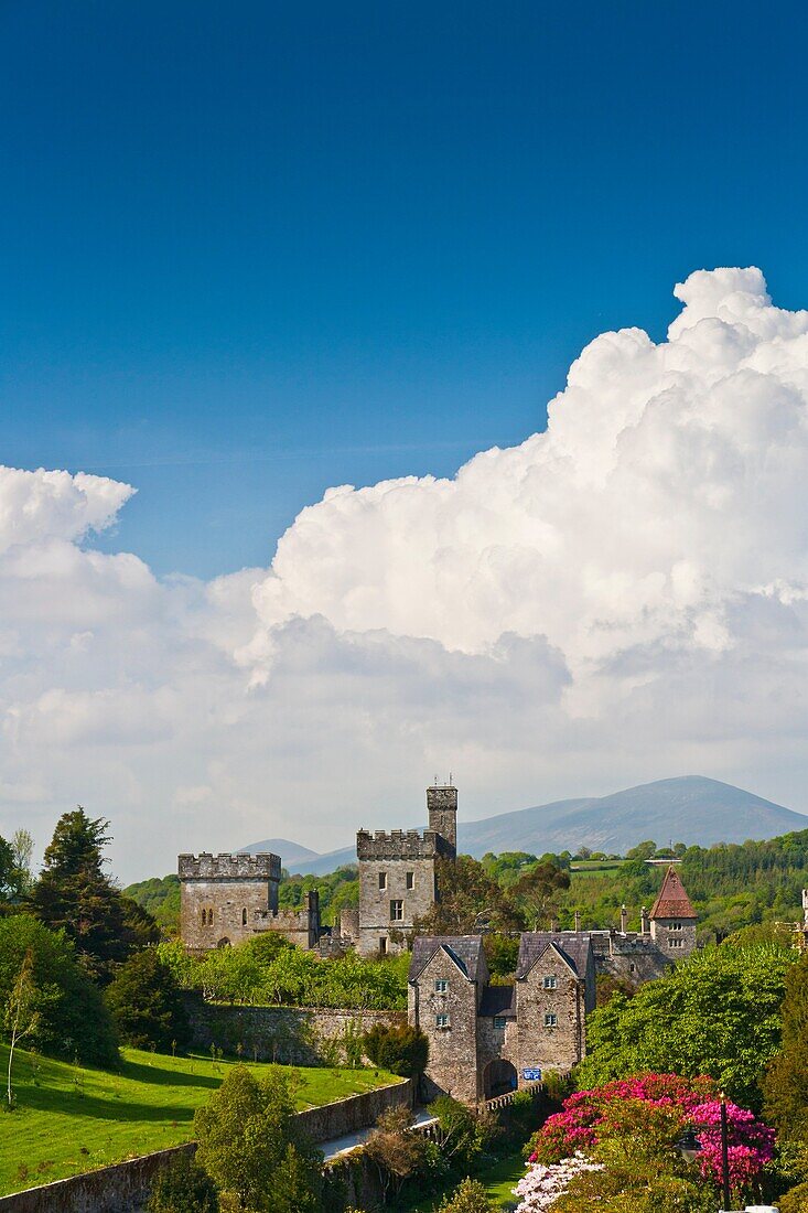 Lismore Castle in County Waterford, Ireland, Europe