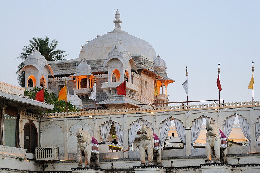 Jag Mandir palace, Lake Pichola, Udaipur, Rajasthan, India