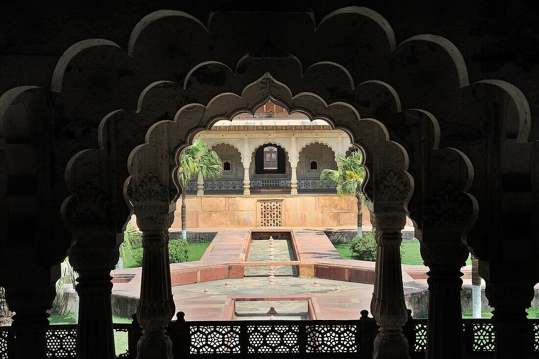 India, Rajasthan, Deeg, Surya Bhawan palace