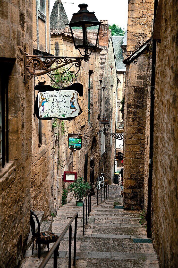 Village of Sarlat-la-Canéda, Dordodgne, Aquitaine, France