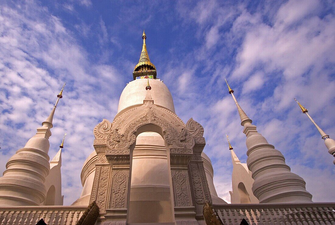 Suan Dok monastery  Chiang Mai  Thailand
