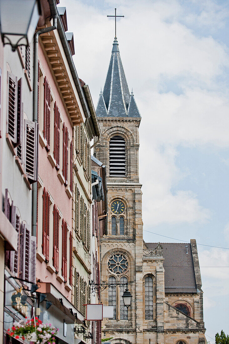 Wallfahrtskirche St Morandus, Altkirch, Elsass, Frankreich