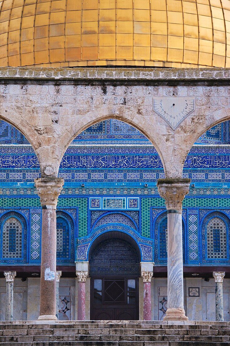 Israel, Jerusalem, Temple Mount, Dome of the Rock