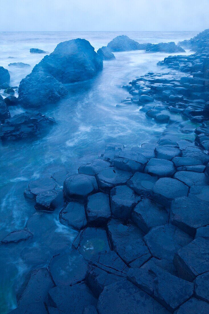 The Giant´s Causeway  World Heritage Site  Antrim County, Northern Ireland, Europe