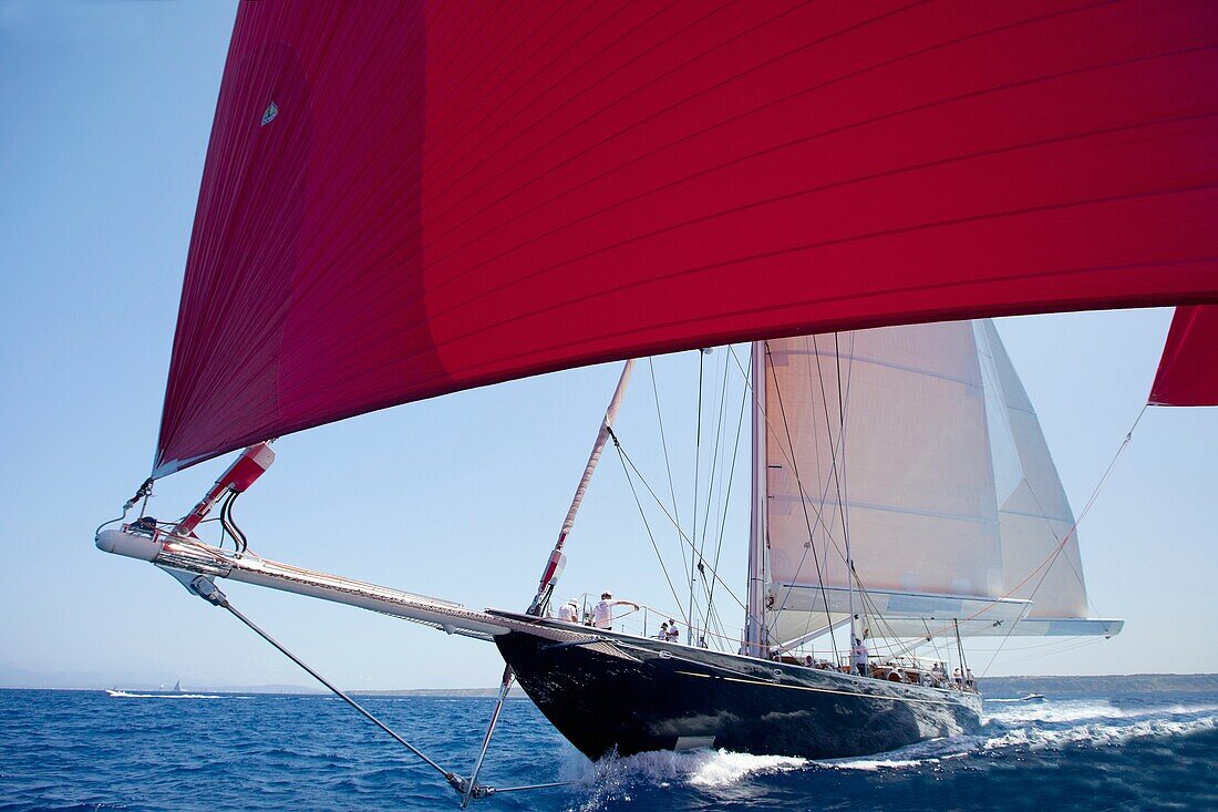 Athos at the Superyacht Cup In Palma de Mallorca, Spain