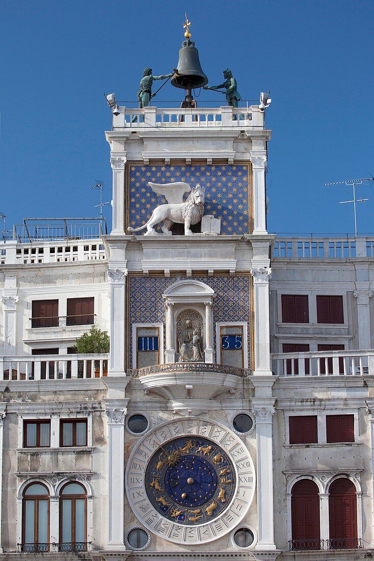 Astologische Uhr in Venedig, Italien