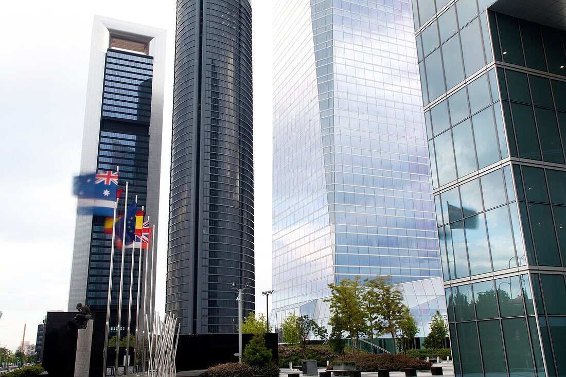 Four Towers Business area, Madrid, Spain