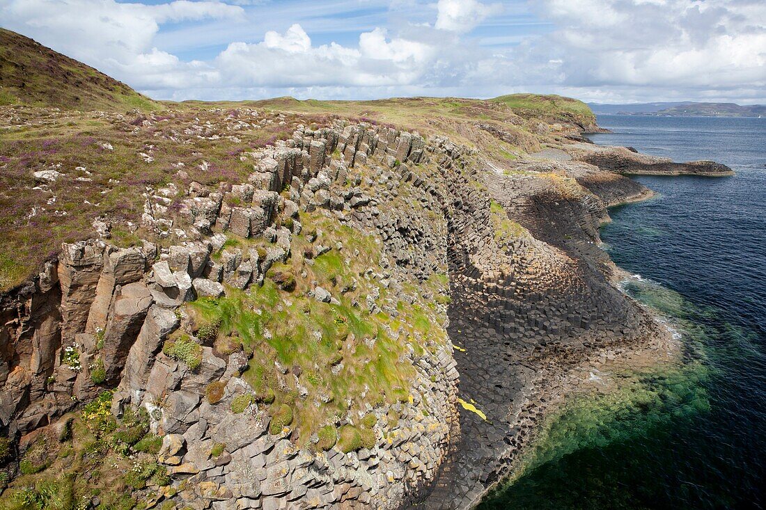 Staffa island near Isle of Mull, Argyll and Bute, Scotland