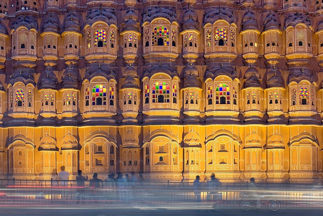 Hawa Mahal Palace of Winds  Jaipur  Rajasthan, India