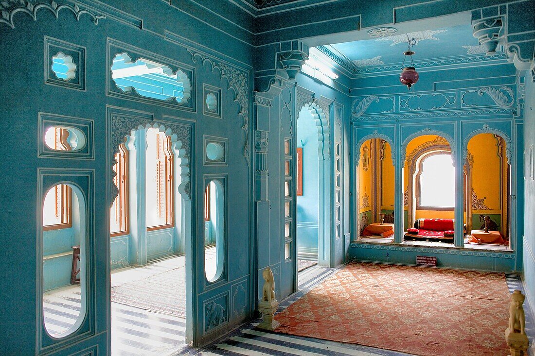 Zenana Mahal or queen´s chambers ,City Palace,Udaipur, Rajasthan, india