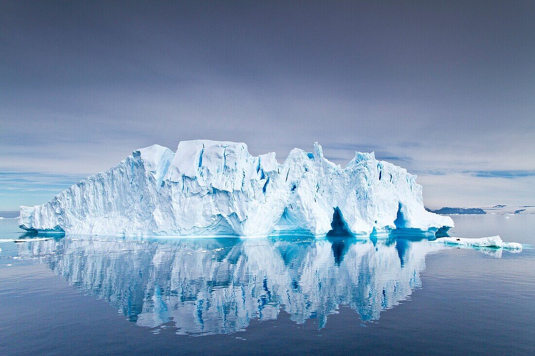 Iceberg in the Weddell Sea on the eastern side of the Antarctic Peninsula during the summer months, Southern Ocean. Iceberg in the Weddell Sea on the eastern side of the Antarctic Peninsula during the summer months, Southern Ocean  MORE INFO An increasing