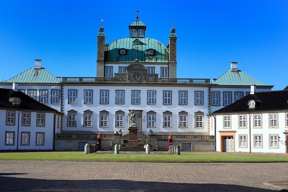 Fredensborg palace and park 1720-1726, architect Johan Cornelius Krieger, near Copenhagen, Denmark