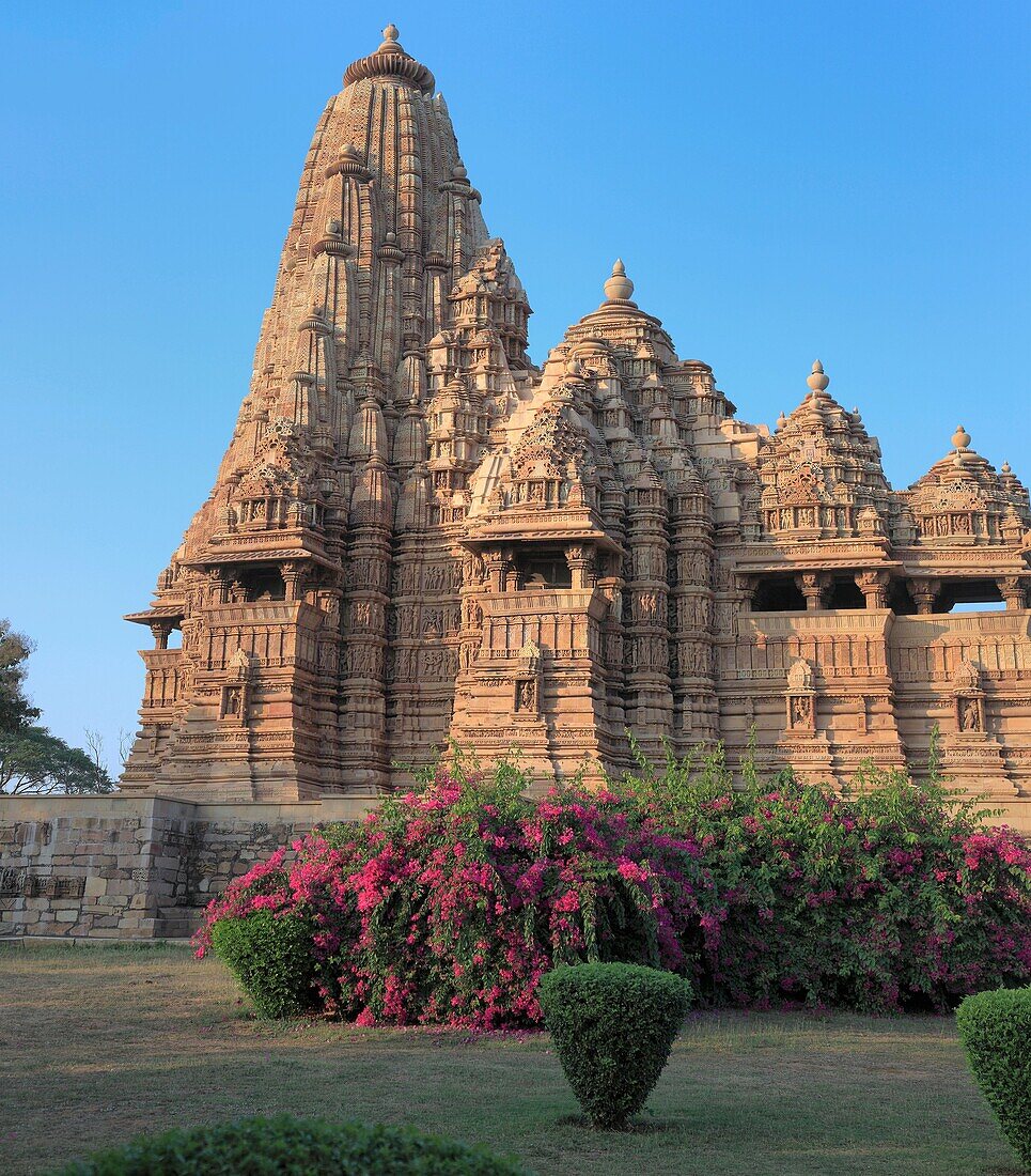 Hindu temple, Khajuraho, Madhya Pradesh, India