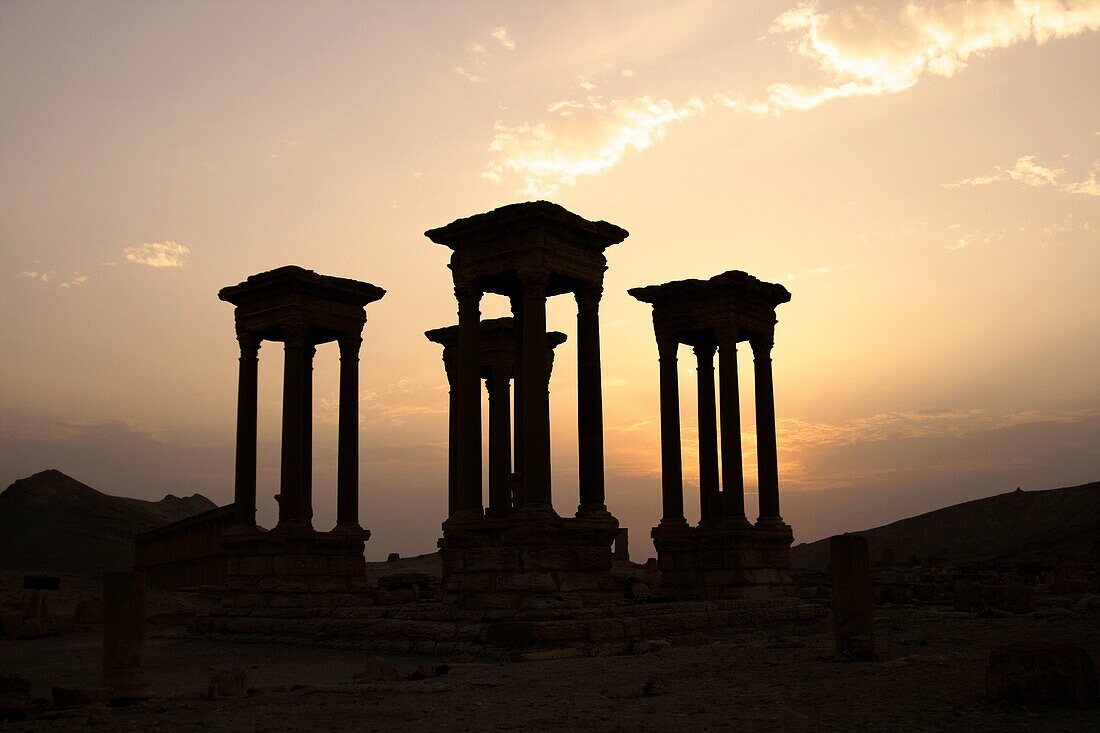 Tetrapylon Arch, Palmyra, Syria
