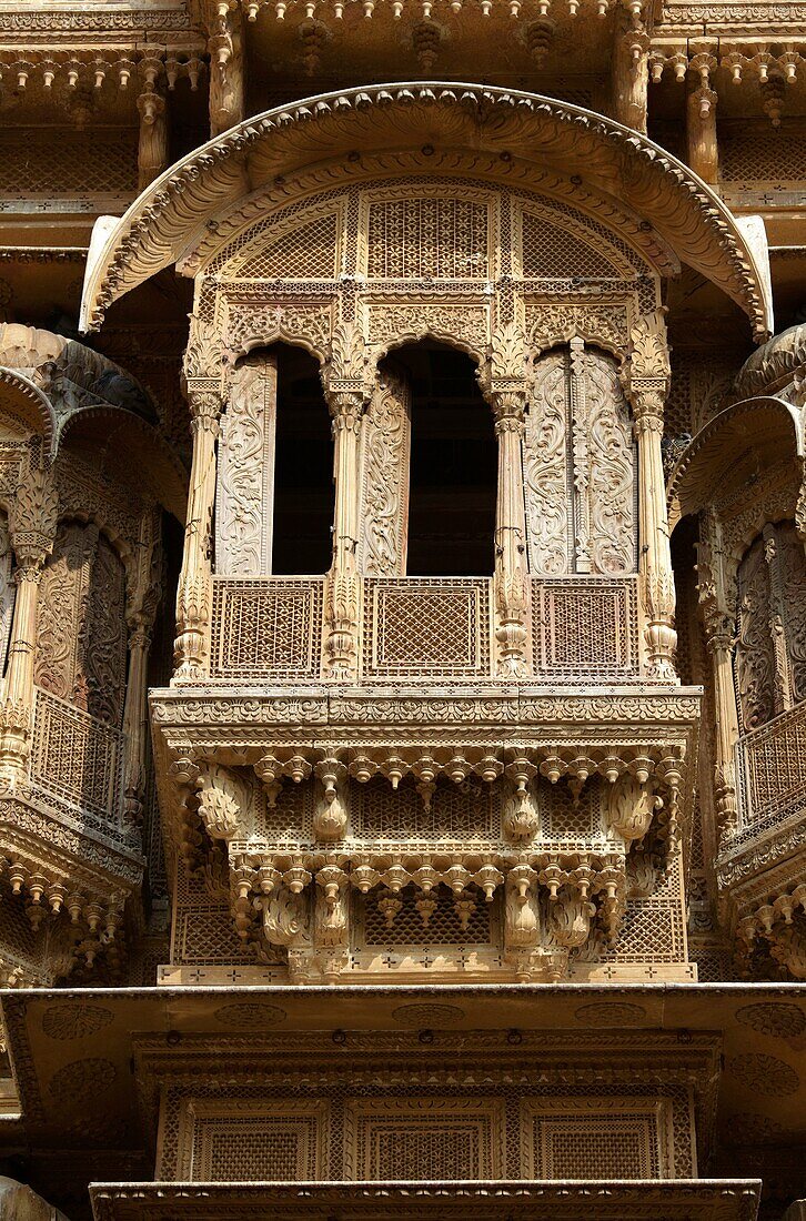 Patwon Ki Haveli or Merchant´s House, Jaisalmer, Rajasthan, India