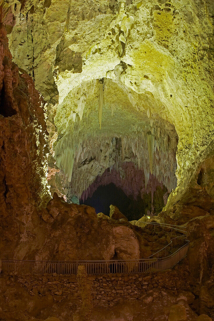 Carlsbad Cavern, Cave, Carlsbad Caverns National Park, UNESCO World Nature Site, New Mexico, USA, America