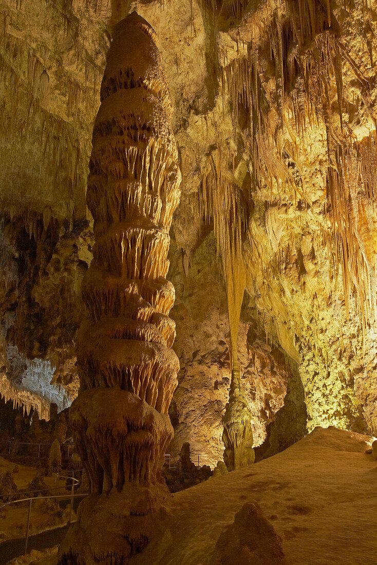 Carlsbad Cavern, Tropfsteinhöhle, Carlsbad Caverns National Park, UNESCO Weltnaturerbe, New Mexico, USA, Amerika