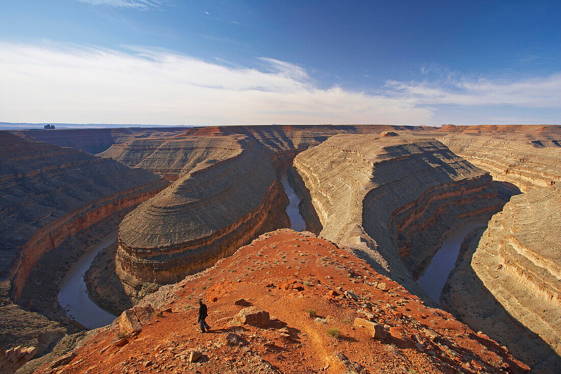 Goosenecks of the San Juan State Park, Utah, USA, Amerika