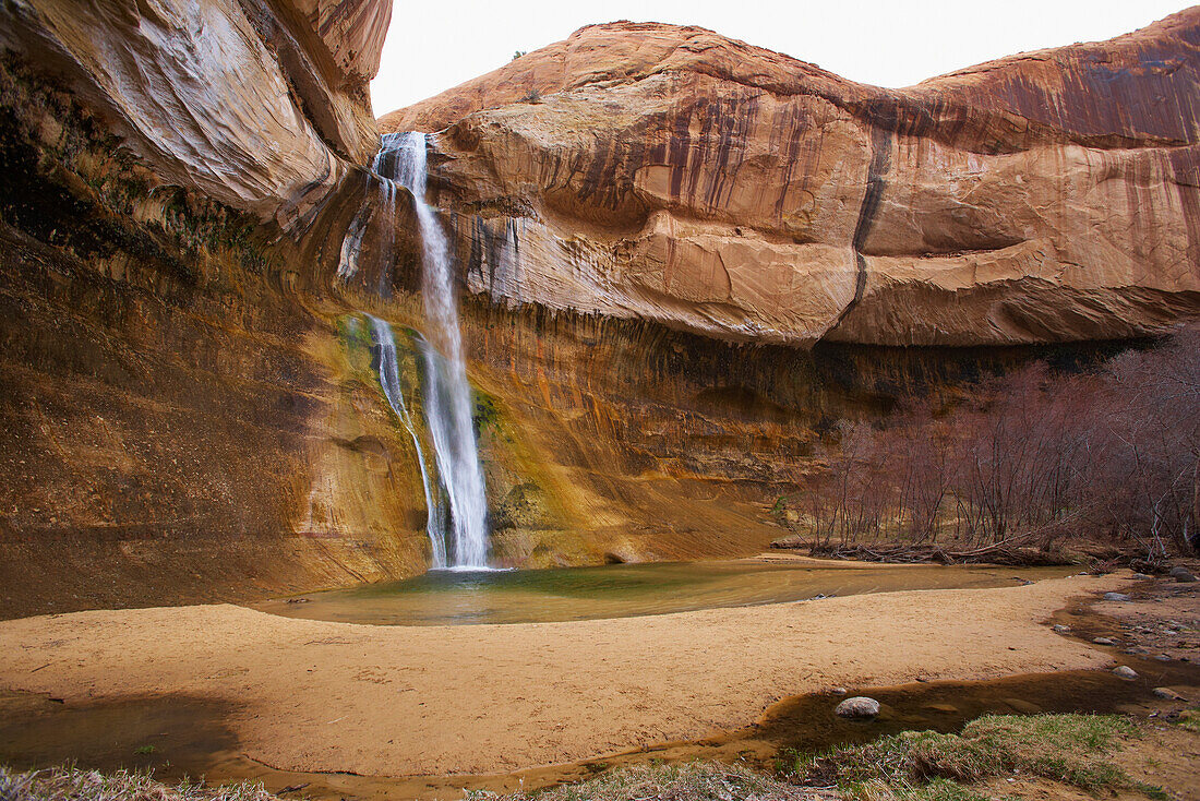 Calf Creek Falls, Calf Creek Canyon, Grand Staircase-Escalante National Monument, Utah, USA, America