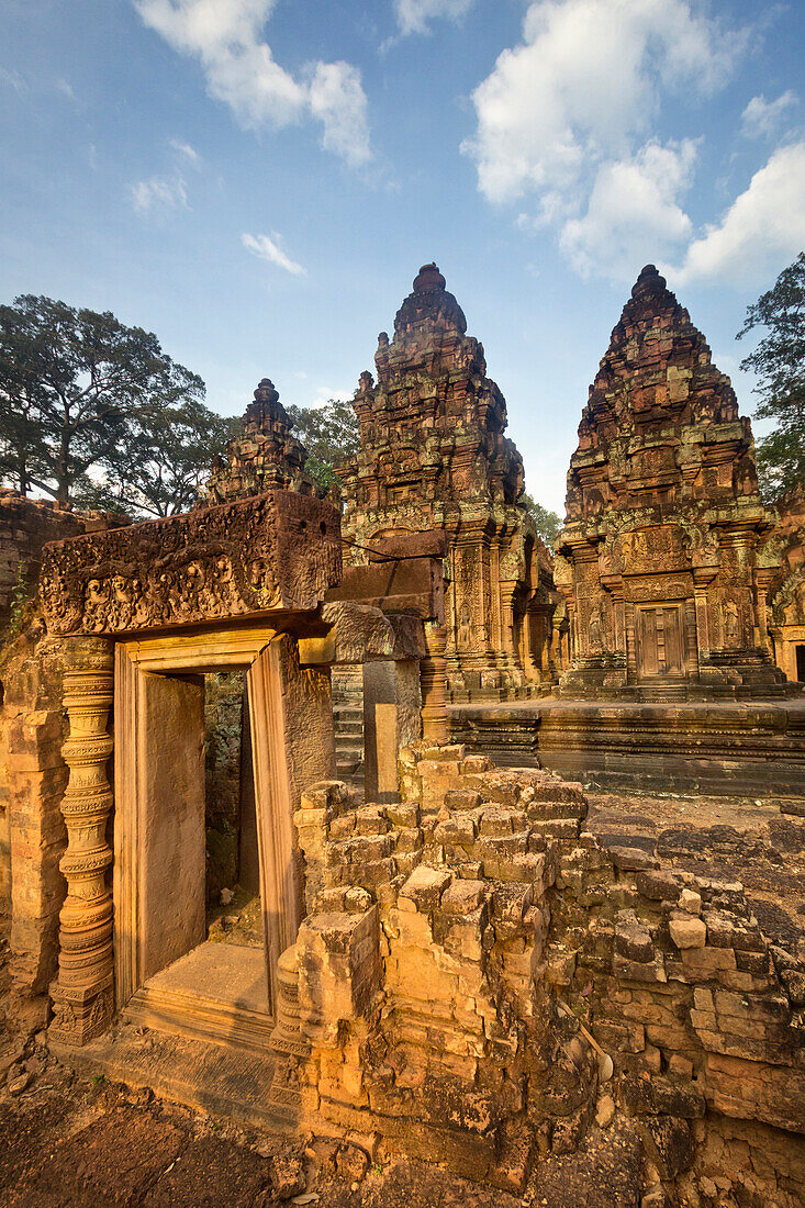 Banteay Srei Tempel, Angkor Wat, UNESCO Weltkulturerbe, Angkor, Kambodscha
