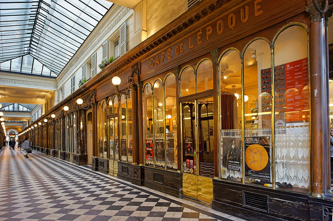 Café de Epoque, Passage Vero Dodat, Paris, Frankreich