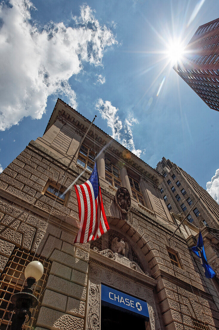 Chase Manhattan Bank in Brooklyn, New York City, New York, USA