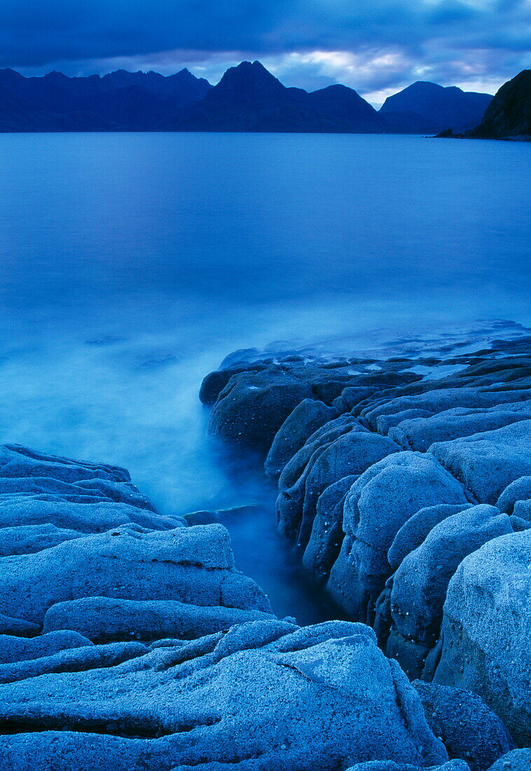 THE black cullin and Loch Scavaig from Elgol, Isle of Skye, Highland Region, Scotland, Great Britain