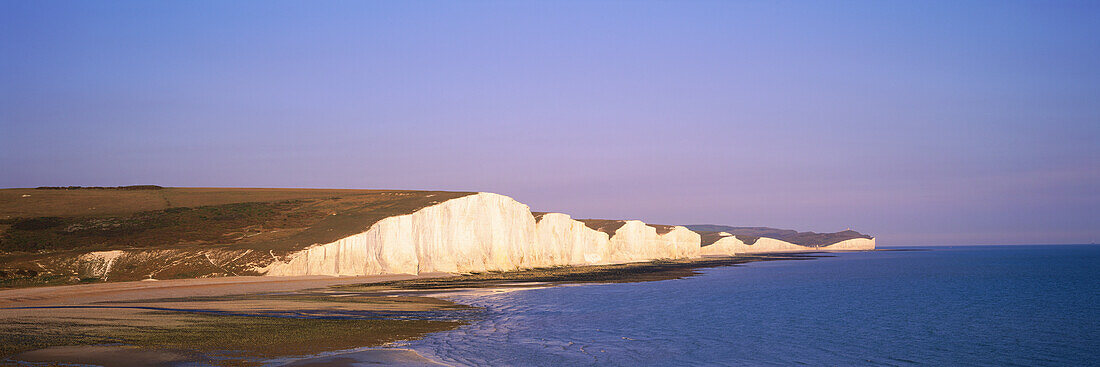 Seven Sisters, South Downs, East Sussex, Sussex, South East England, England