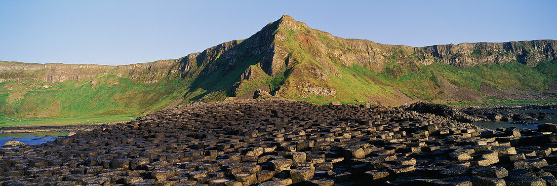 Giants Causeway, UNESCO Weltnaturerbe, County Antrim, Northern Ireland.