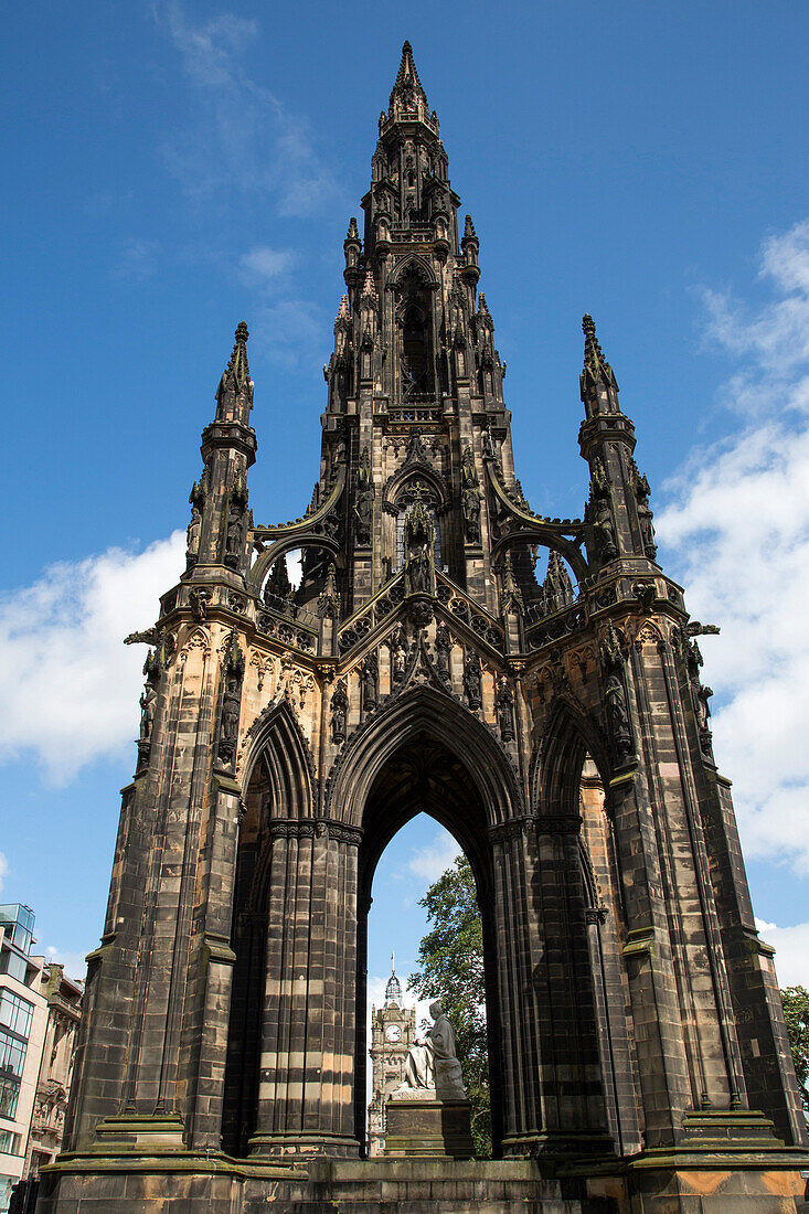 Walter Scott Denkmal, Edinburgh, Schottland, Großbritannien, Europa