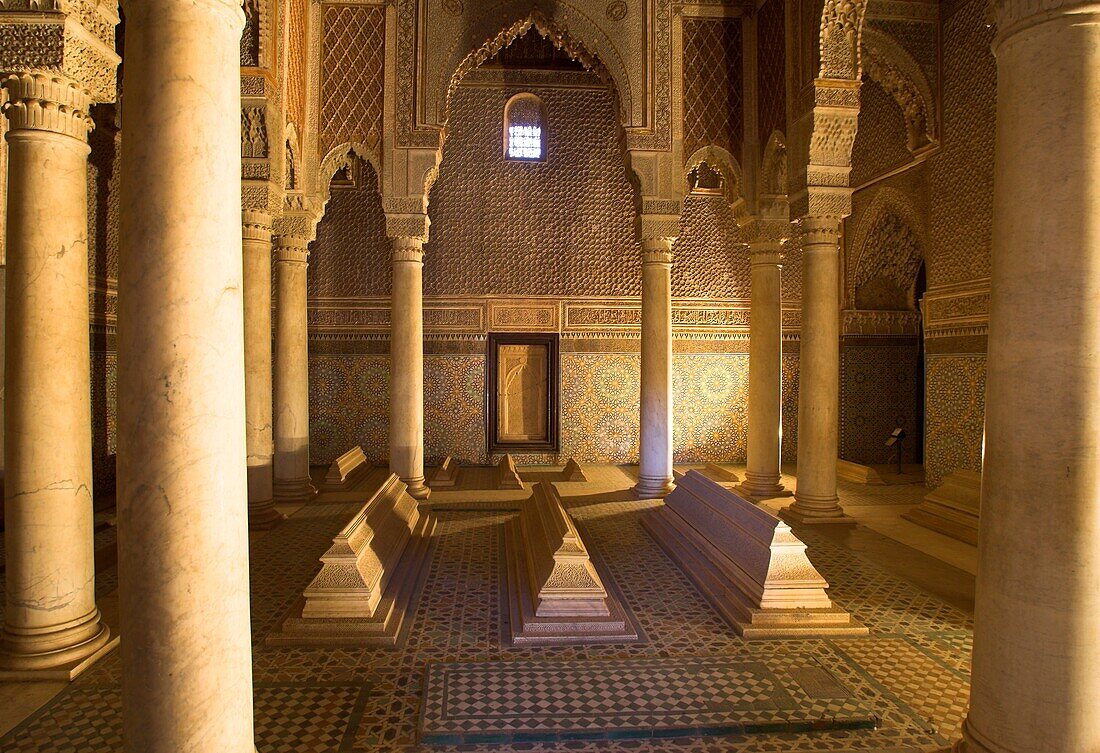 Tombeaux Saadiens Marrakech Morocco