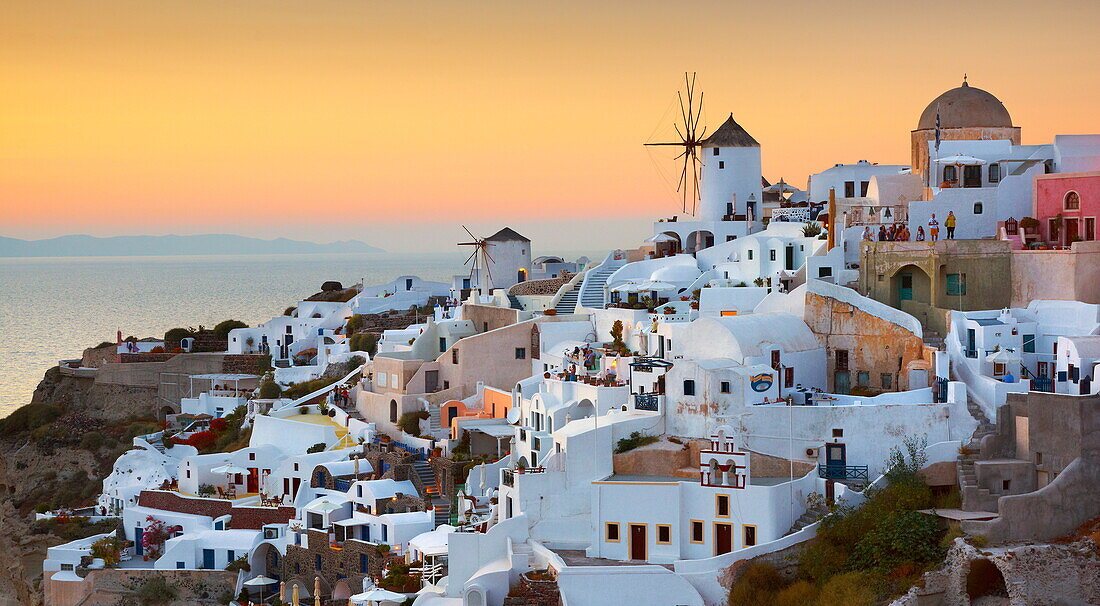 Oia village, Santorini Island, Cyclades, Greece