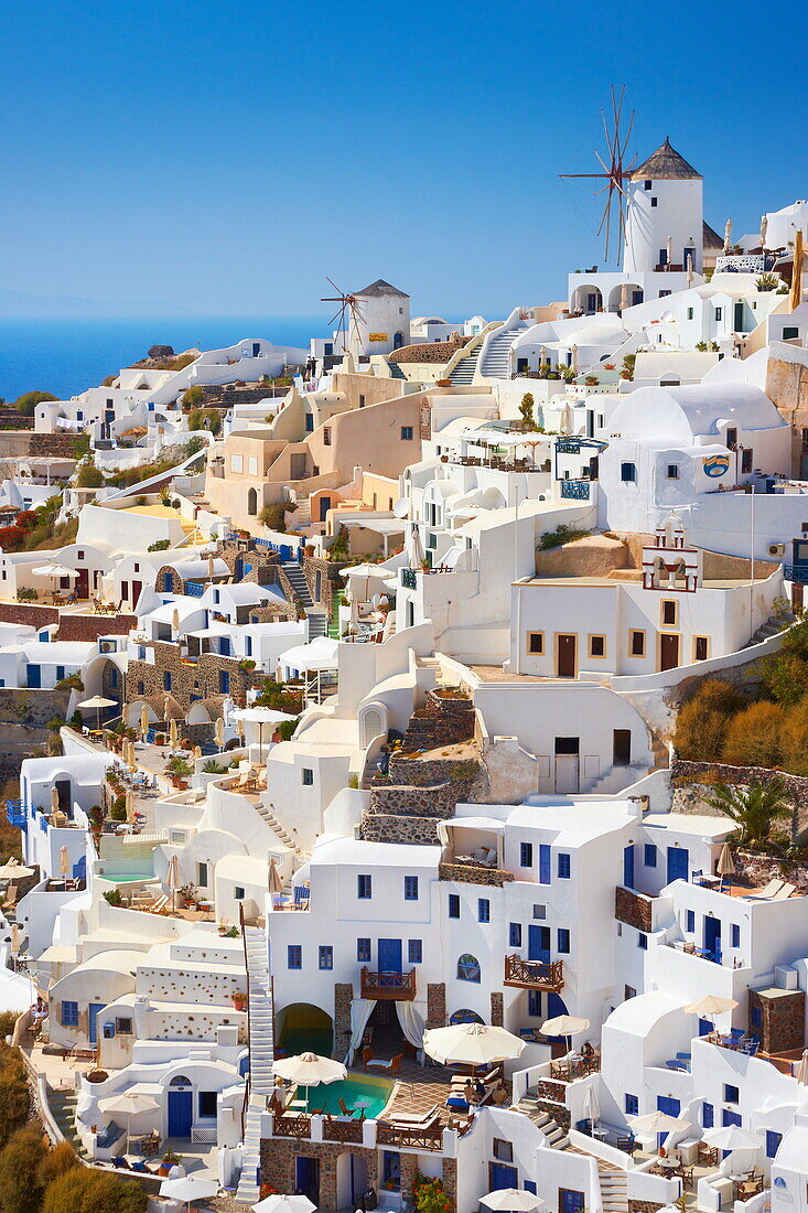 Oia village, Santorini Island, Cyclades, Greece