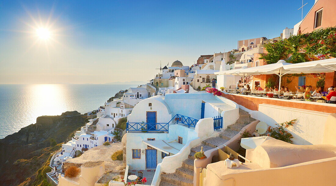 Oia village, Santorini Island, Cyclades, Greece