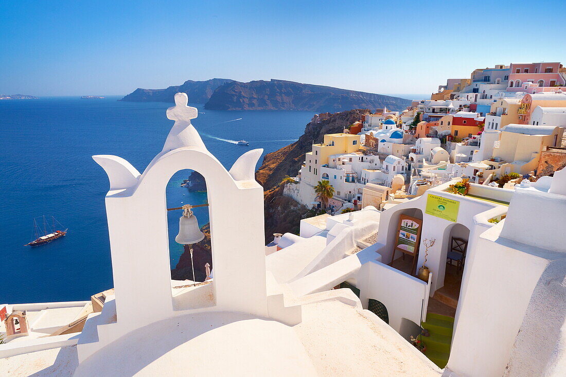 Oia village, Santorini Island, Cyclades, Greece