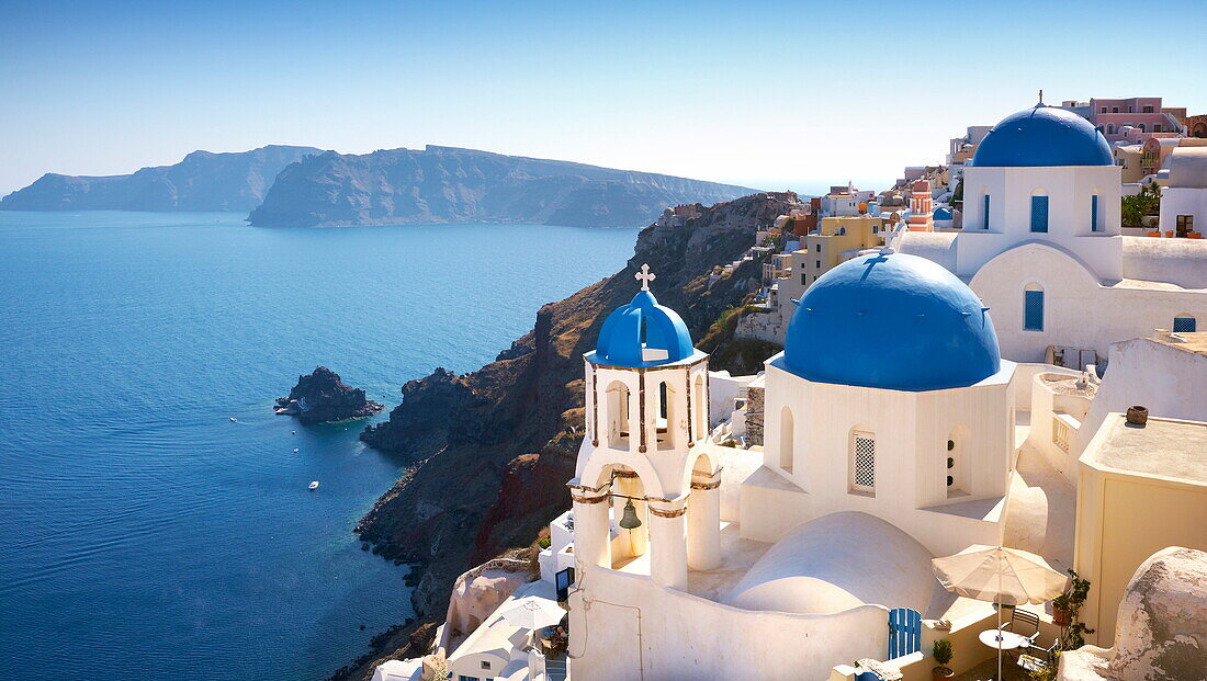 Oia village, Santorini Island, Cyclades, Greece