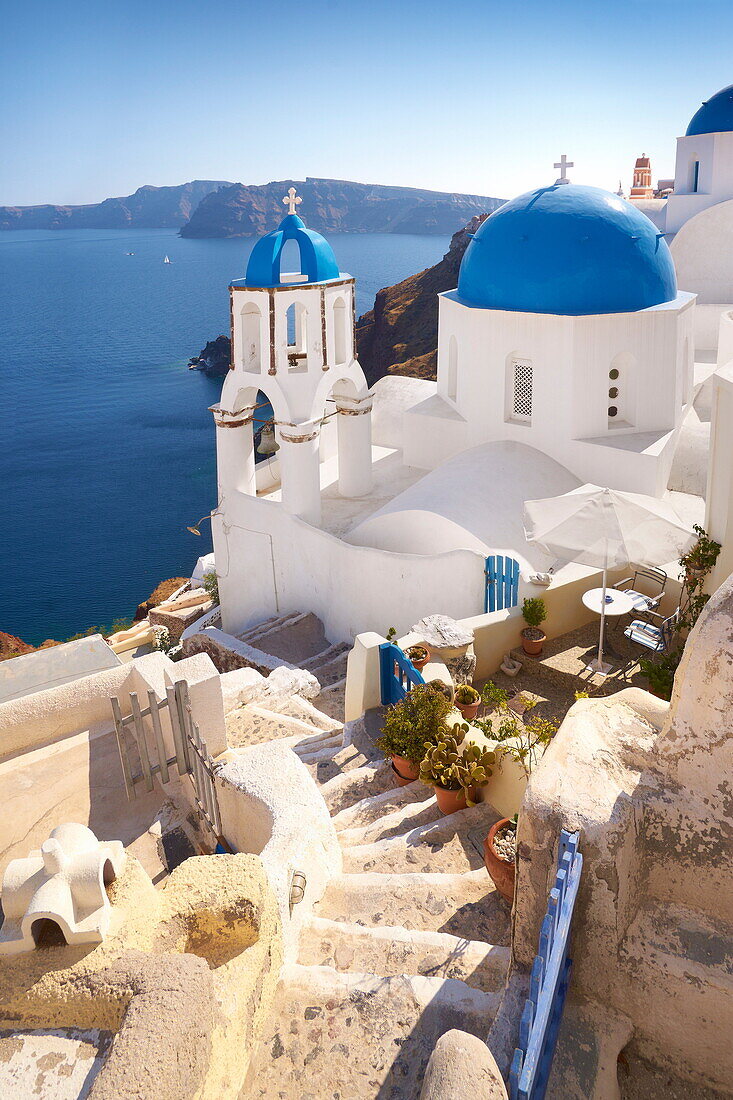 Oia village, Santorini Island, Cyclades, Greece