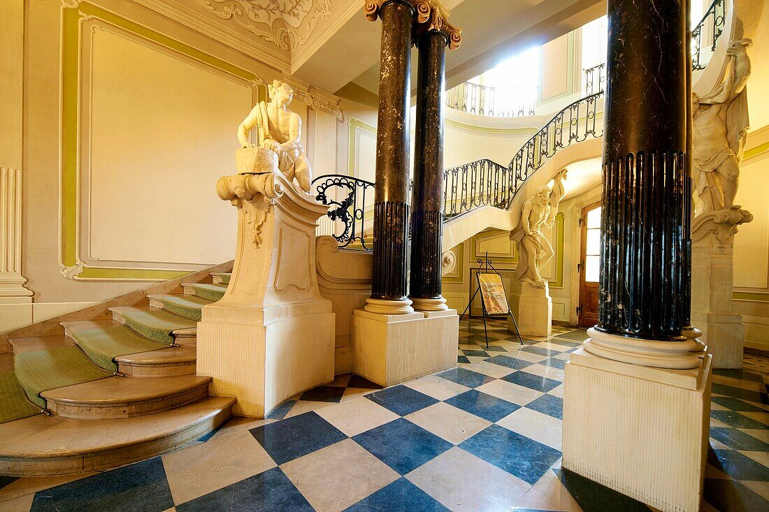 Interiors of Branicki Palace, Bialystok, Poland, Europe