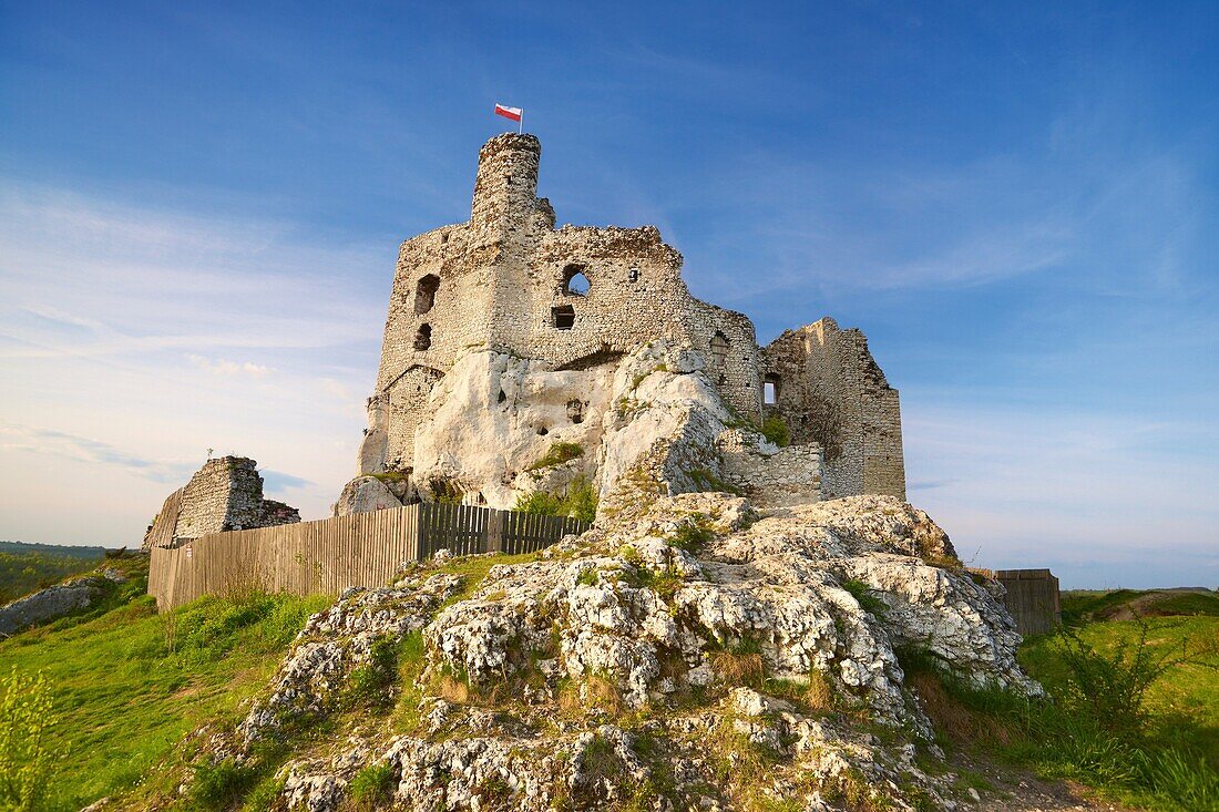 Bobolice Castle, Silesia region, Poland, Europe