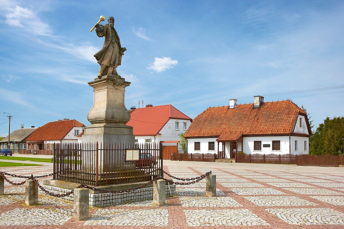 Tykocin, Stefan Czarniecki monument, Podlasie region, Poland, Europe