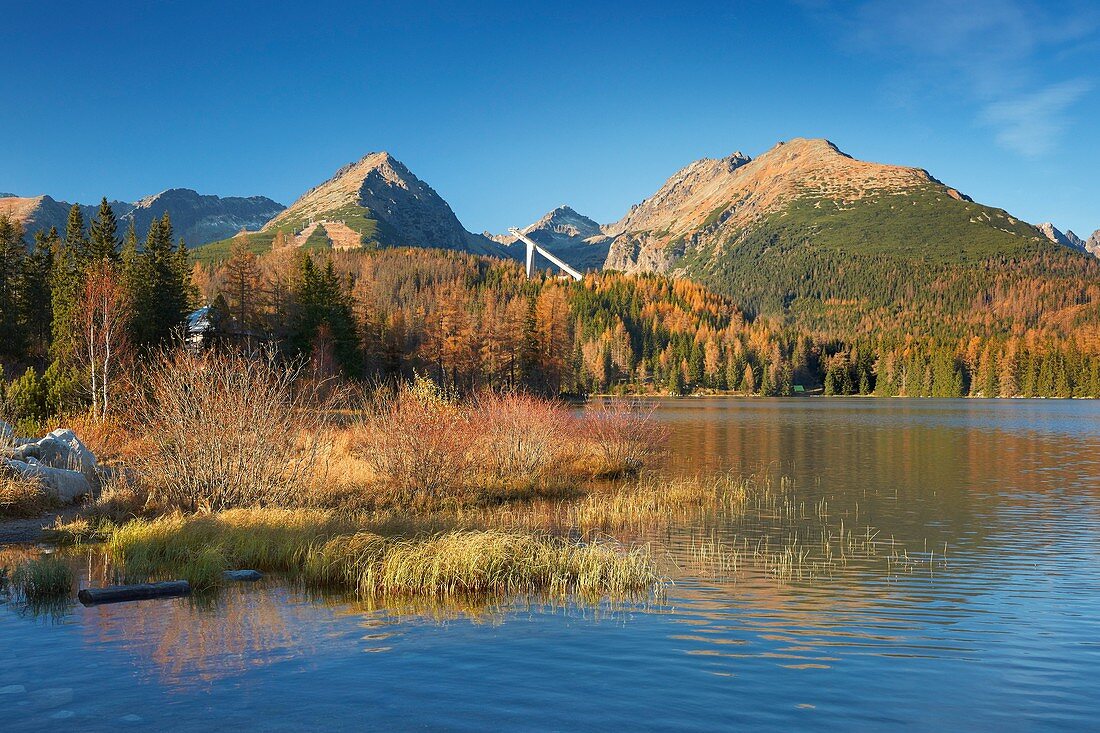 Strebskie Pond, Tatra National Park, Slovakia, Europe