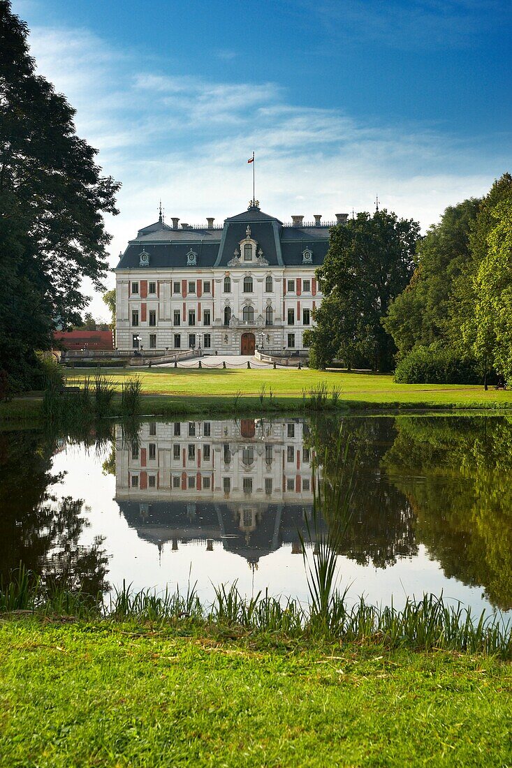 Hochberg Castle in Pszczyna, Silesia region, Poland, Europe