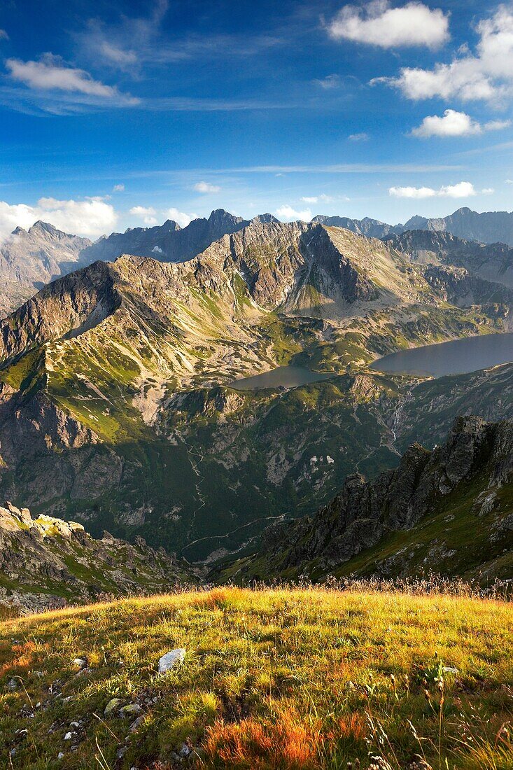 View from Szpiglasowa Pass, Tatra National Park, Poland, Europe