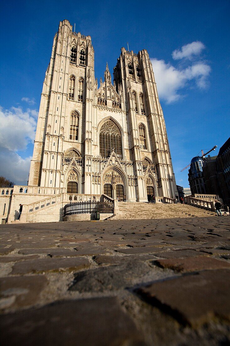 Cathedral of Saint Michael and Saint Gudula in Brussels, Belgium