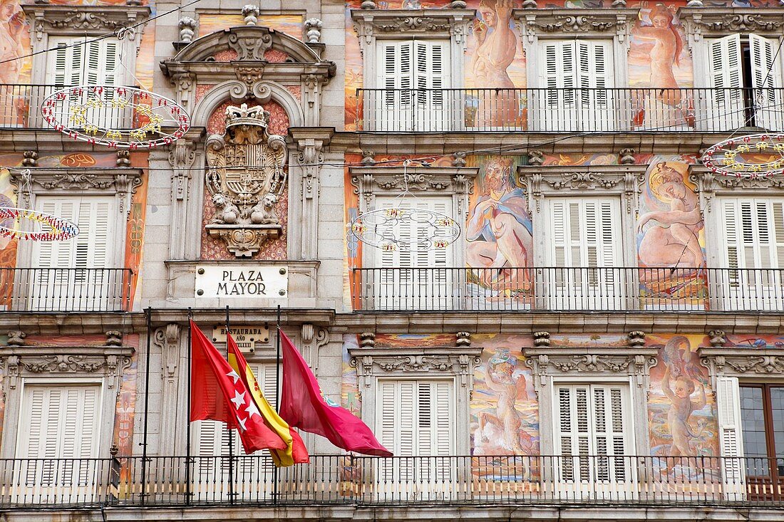 Casa de la Panadería, Plaza Mayor, Madrid, Spain