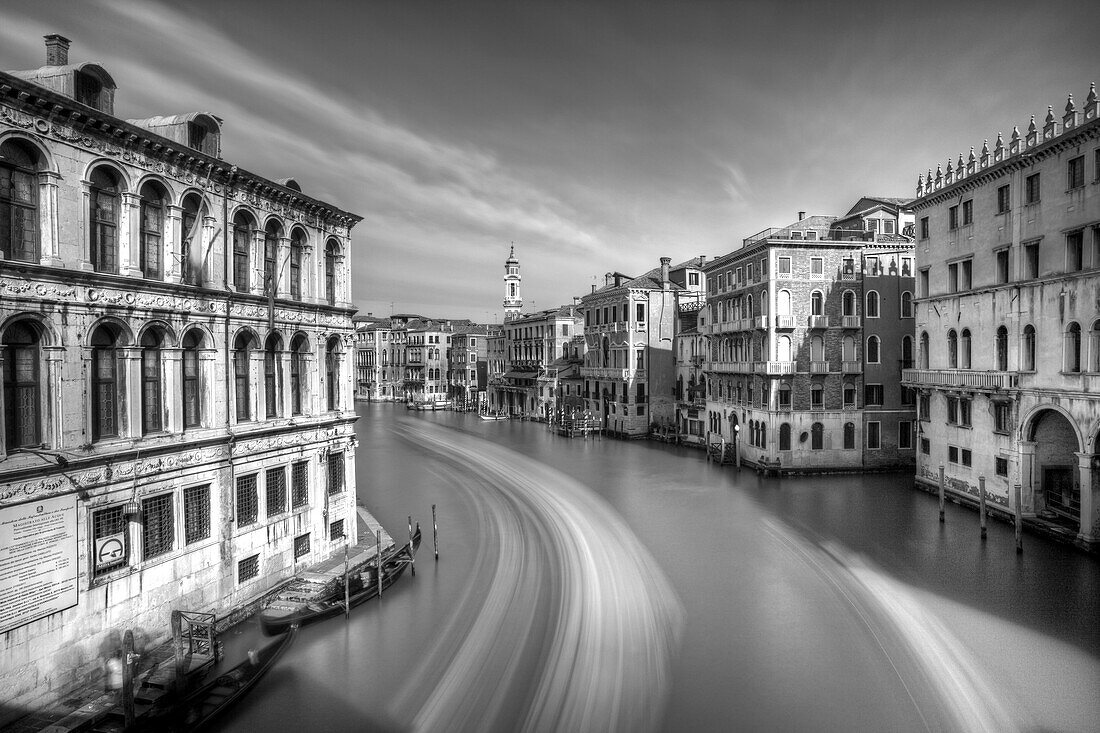 The Grand Canal from the Rialto Bridge, Venice, Italy