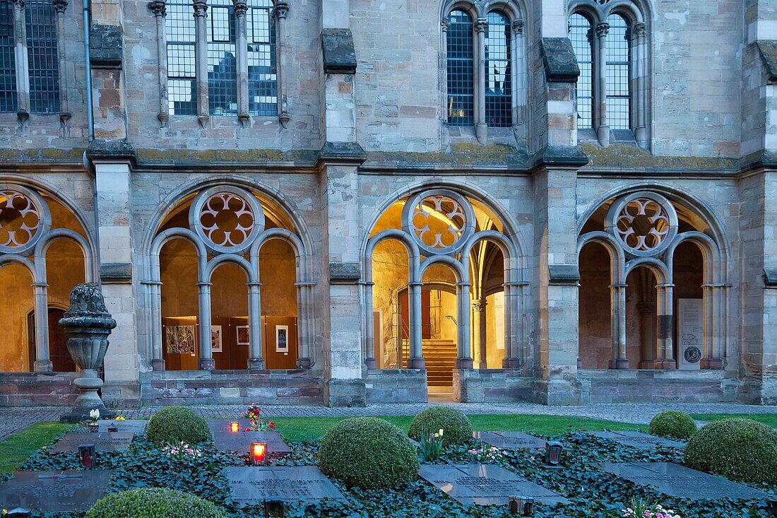 cloister of Cathedral of Trier, World Heritage Site, Trier, Germany