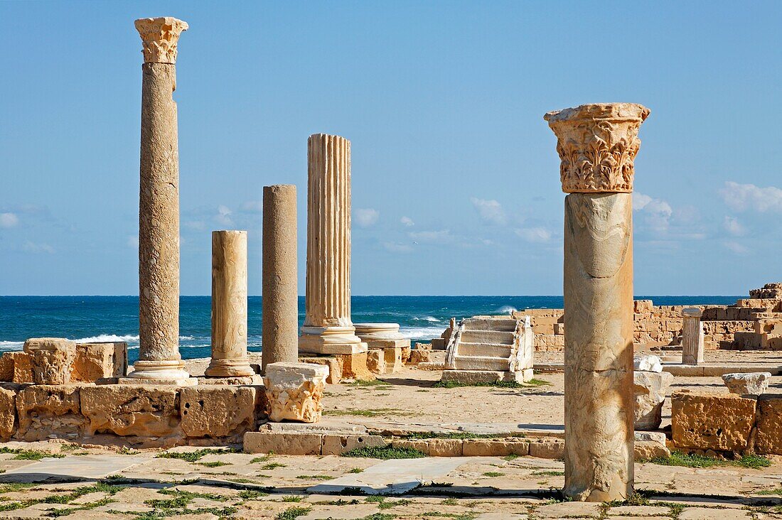 The Basilica of Justinian at Sabratha, Libya