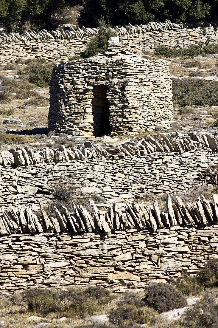 Dry stone constructions - Ares del Maestre - Castellón - Comunidad Valenciana - Spain - Europe